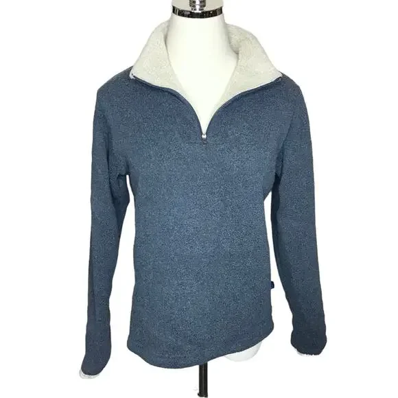 Kuhl Alfpaca Fleece Ingrid Quarter Zip Pullover Sweater-Size Small - Picture 3 of 13